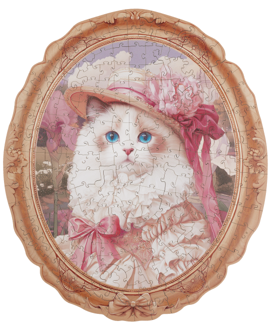 Springtime Kitty Portrait
