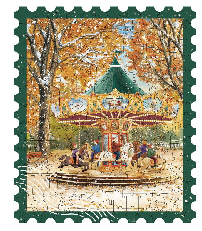 Golden Autumn Carousel